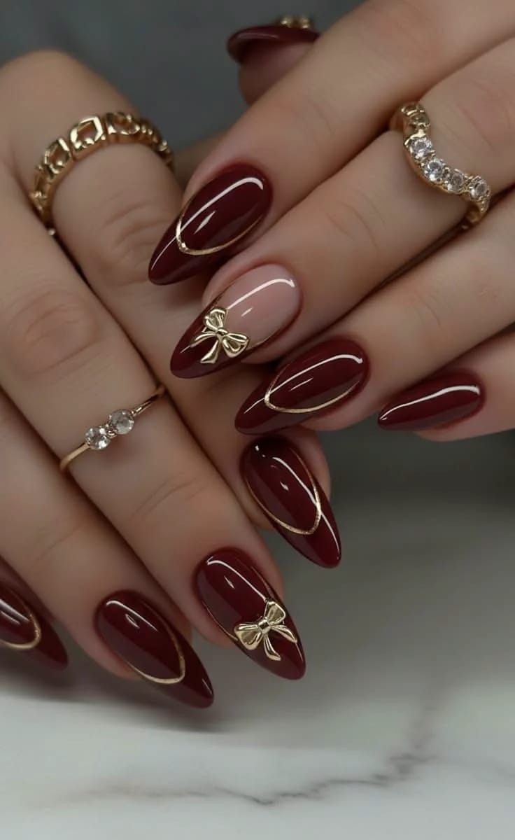 Velvet Finish nail art